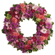 Ringed by Love - Wreath Flowers