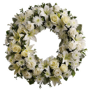 Serenity - Wreath Flowers for Funeral